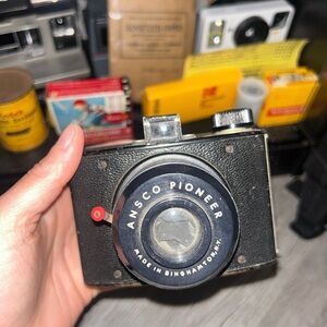 Pioneer Black Vintage Camera
